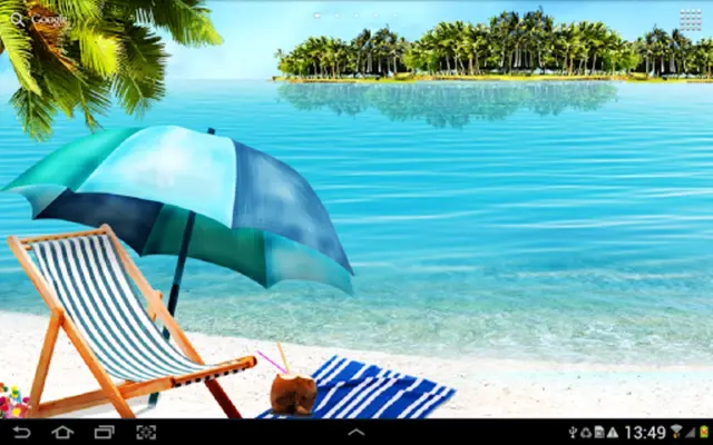 Beach Live Wallpaper android App screenshot 0